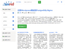 Tablet Screenshot of go4pro.org